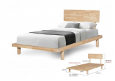 Muji Single Bedframe 