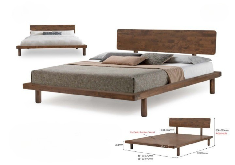 Muji King Bedframe 