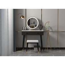 Dressing Table + Stool (Black)