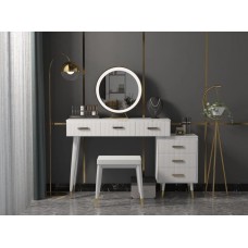 Dressing Table + Stool ( 3+3)White