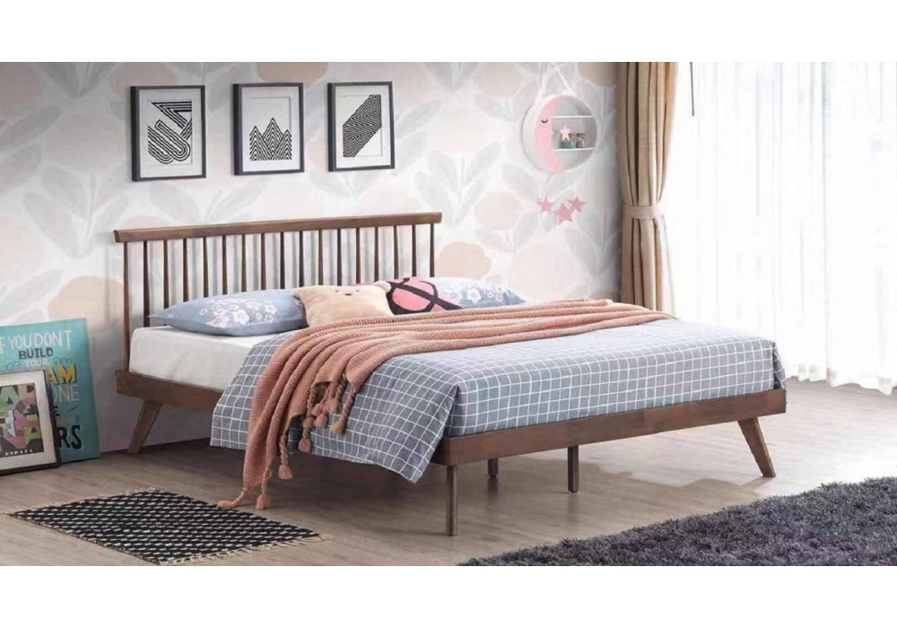 Post-Modernism Design Wooden Bed  