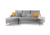 3 Seater Sofa with Footstool 