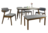 Dining Set ( 1+1+4 ) 